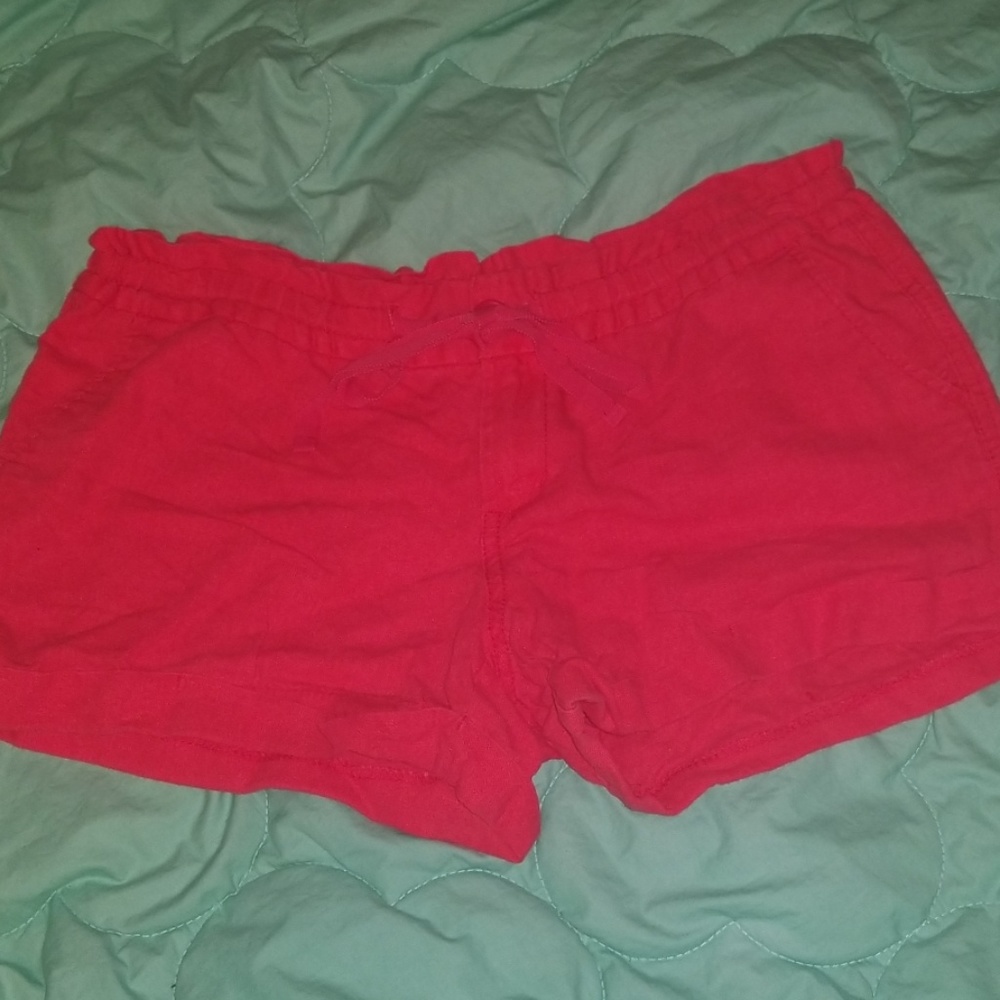 Linen shorts